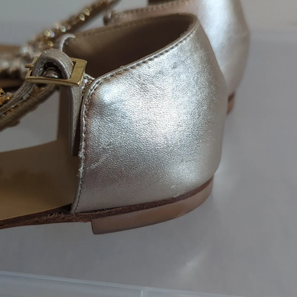 Giuseppe Zanotti Rhinestone Bridal Thong Sandals - Picture 7 of 10